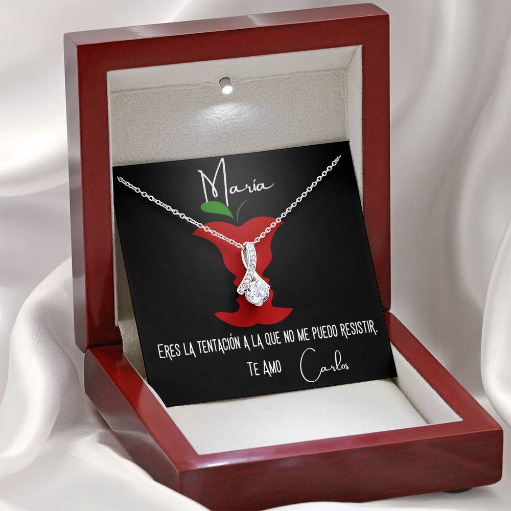 Regalo para la tentación de tu vida - Collar Alluring con caja de regalo y tarjeta personalizada. Jewelry/AlluringBeauty 
