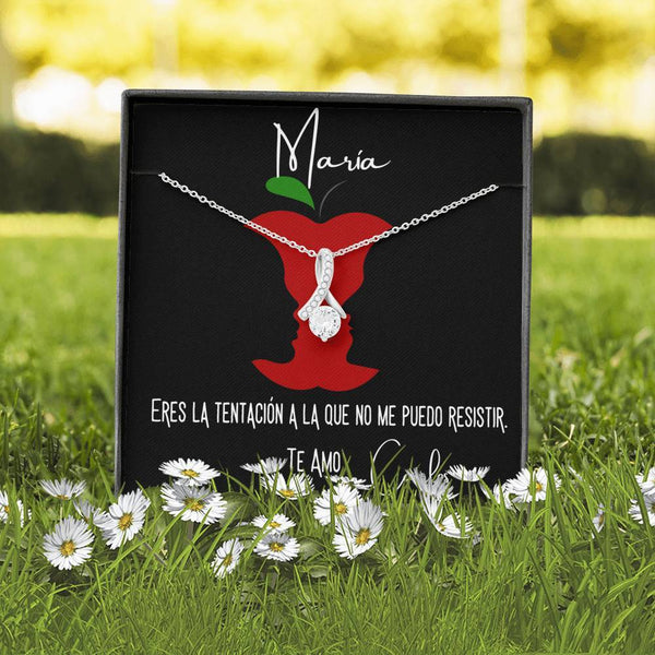 Regalo para la tentación de tu vida - Collar Alluring con caja de regalo y tarjeta personalizada. Jewelry ShineOn Fulfillment 