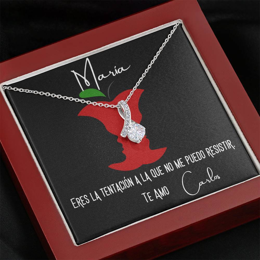 Regalo para la tentación de tu vida - Collar Alluring con caja de regalo y tarjeta personalizada. Jewelry/AlluringBeauty 