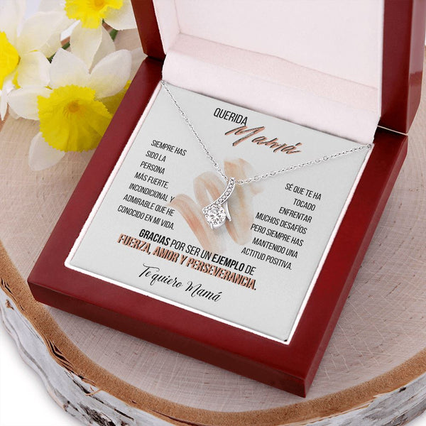 Regalo para Mamá - Collar Alluring - Siempre has sido la persona más fuerte... Jewelry/AlluringBeauty 