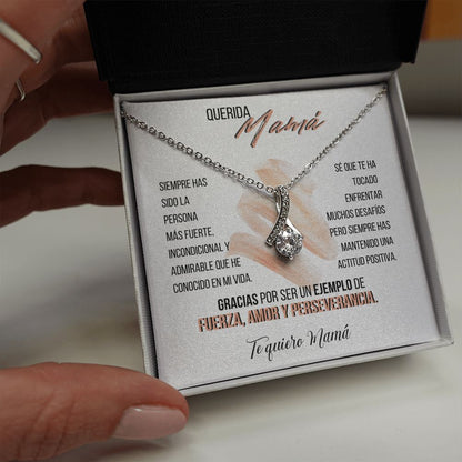 Regalo para Mamá - Collar Alluring - Siempre has sido la persona más fuerte... Jewelry/AlluringBeauty 
