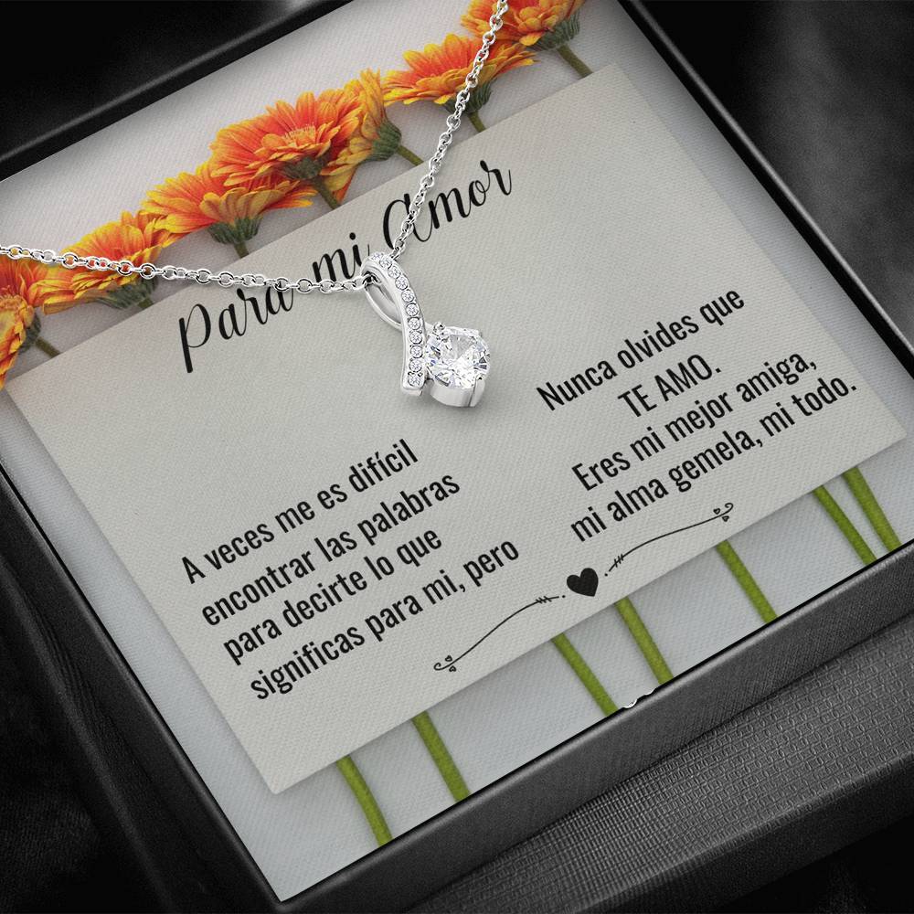 Regalo para tu Amor - Collar para regalar a tu esposa, novia, amante... - Collar Alluring Jewelry/AlluringBeauty 