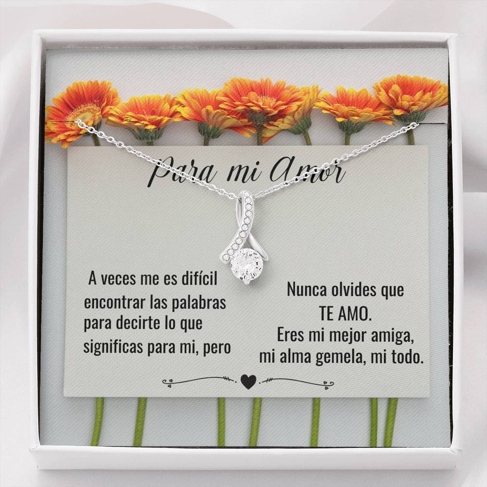 Regalo para tu Amor - Collar para regalar a tu esposa, novia, amante... - Collar Alluring Jewelry/AlluringBeauty 