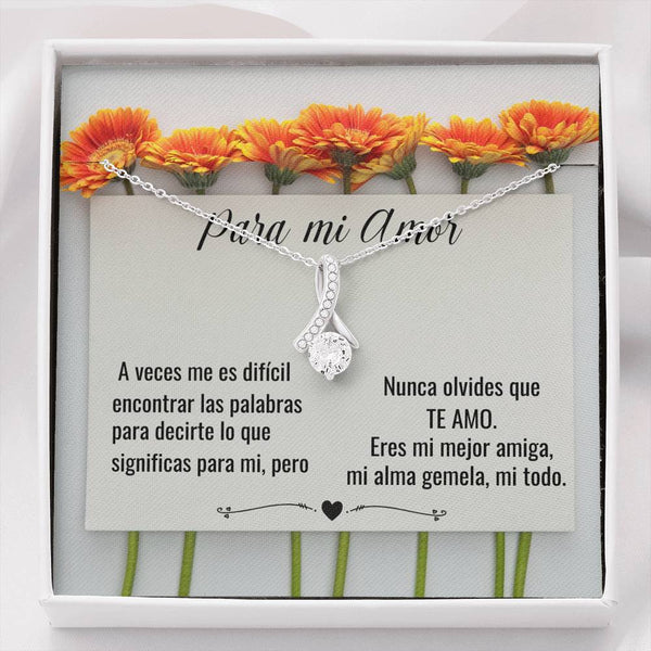 Regalo para tu Amor - Collar para regalar a tu esposa, novia, amante... - Collar Alluring Jewelry/AlluringBeauty 