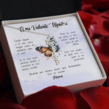 Regalo Sentimental para una Hija del corazón - Collar personalizado con nombre y birrete de Graduación para Hijastra Jewelry/NameNecklace 