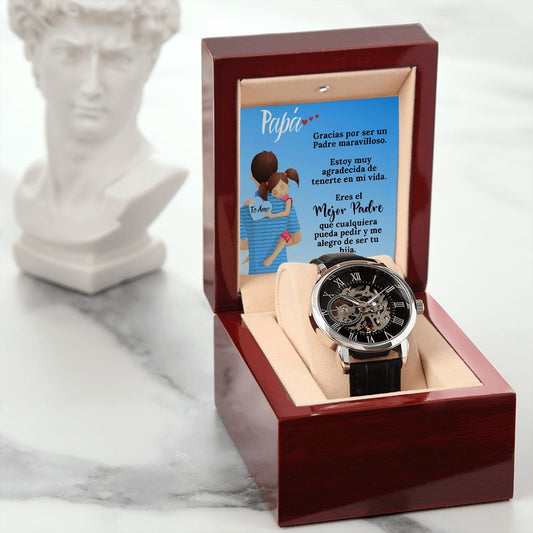 Reloj para el mejor Papá de su Hija - Jewelry/Watch 