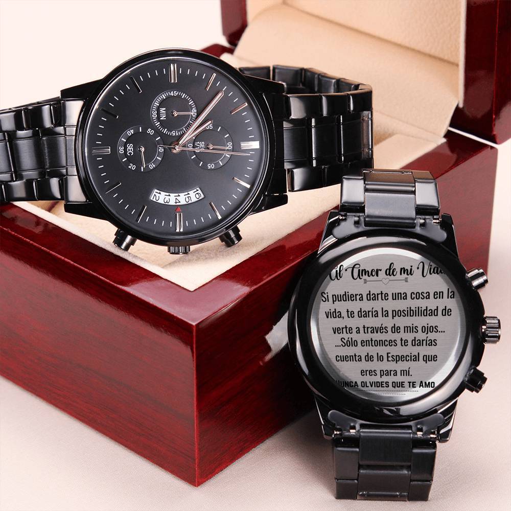Reloj para regalar Al Amor de tu Vida - Regalo para esposo, novio, amor Jewelry/Watch 