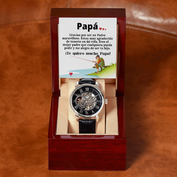 Reloj para regalar al Mejor Papá que un hijo pueda pedir - Jewelry/Watch 