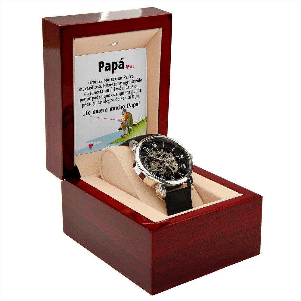 Reloj para regalar al Mejor Papá que un hijo pueda pedir - Jewelry/Watch 