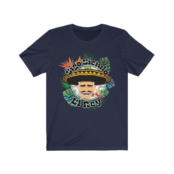 Sigo Siendo El Rey - Camiseta para Hombre (Papá, Abuelo, tío, Hermano, Suegro, Padrino ) T-Shirt Printify Navy S 