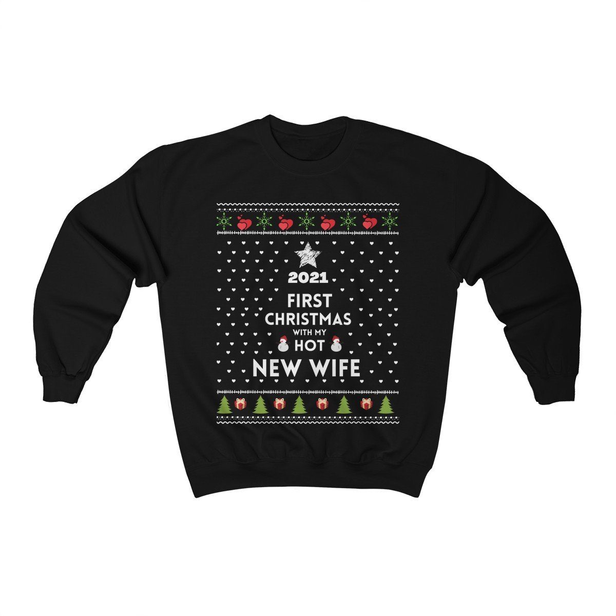 Sweater Navidad para Esposo Sweatshirt Black S 