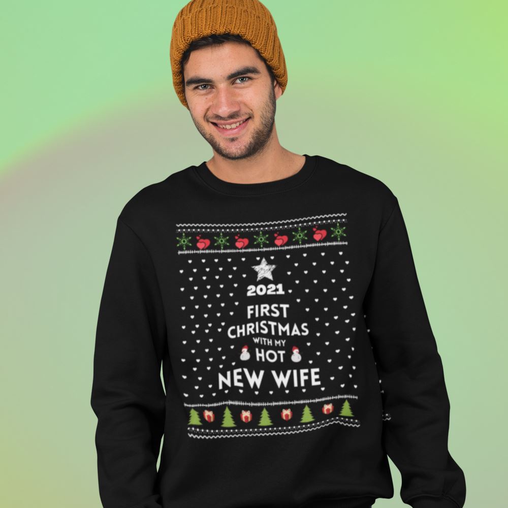 Sweater Navidad para Esposo Sweatshirt Printify 