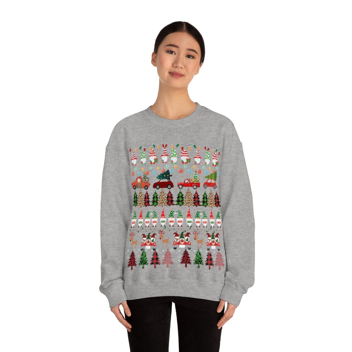 Sweater Navideña para Fiestas - Unisex - Ugly Christmas Sweater Sweatshirt Printify 