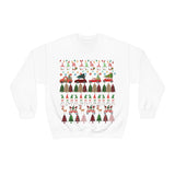 Sweater Navideña para Fiestas - Unisex - Ugly Christmas Sweater Sweatshirt Printify S White 