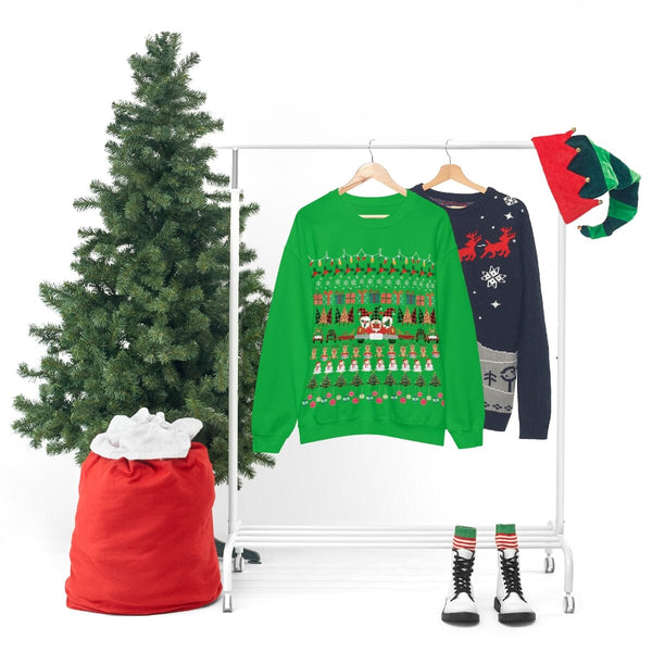 Sweater Unisex para lucir esta Navidad - Ugly Christmas Sweater - Escoge entre 4 colores. Sweatshirt Printify 
