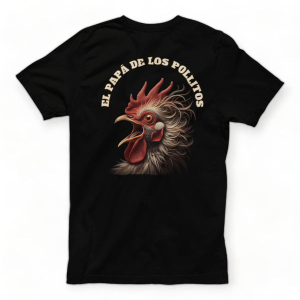 T-shirt Personalizada "El Papá de los Pollitos" 🐥 - ¡El Regalo Ideal para Papá! T-Shirt Printify 