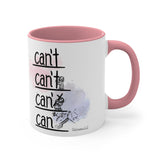 Taza 2 Tonos de Café 'Philippians 4:13' - Un Arcoíris de Fe y Esperanza11-15 oz Mug Printify Pink 11oz 