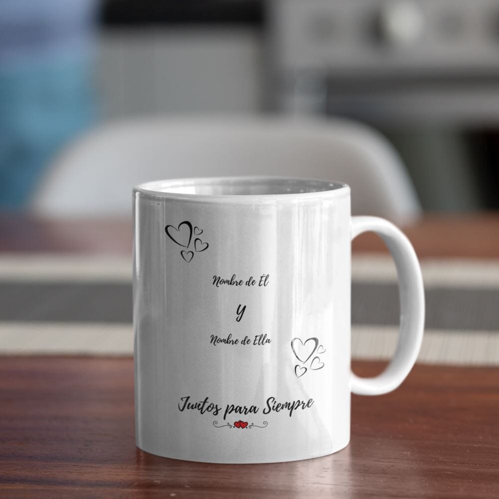 Taza con mensaje de amor: Para mi Futuro Esposo Mug Printify 