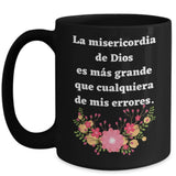 Taza de Café 15 onzas: Misericordia De Dios Coffee Mug Regalos.Gifts 