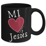 Taza de café con mensaje Cristiano: Mi corazón le pertenece a Jesús. Regalos cristianos. Coffee Mug Regalos.Gifts 