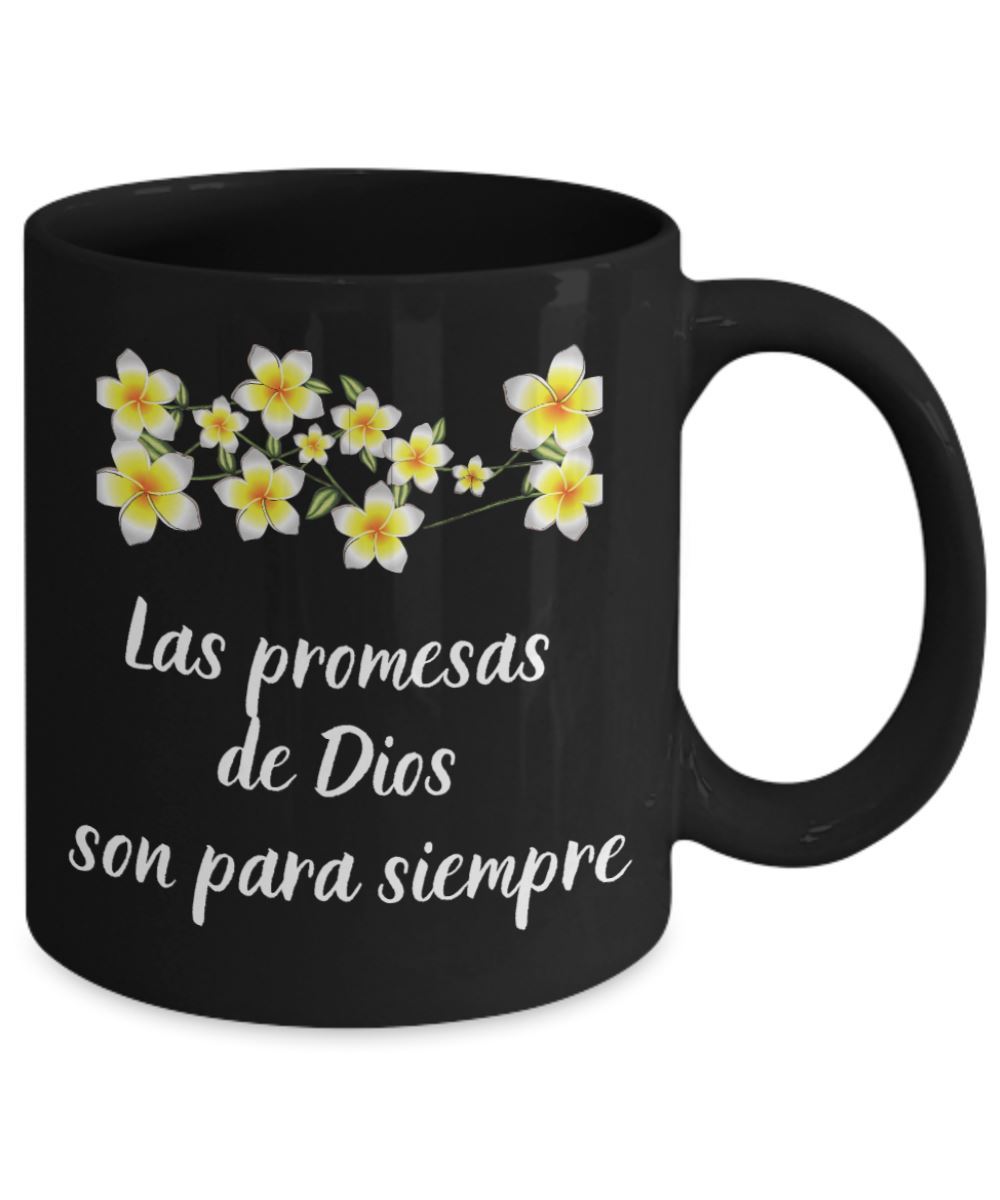 Taza de Café de 15 oz: Las promesas De Dios Coffee Mug Regalos.Gifts 