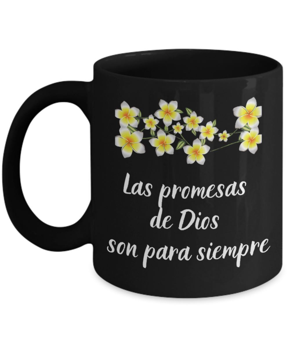 Taza de Café de 15 oz: Las promesas De Dios Coffee Mug Regalos.Gifts 