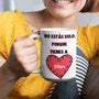 Taza de Café de 15 oz: No estás solo Coffee Mug Regalos.Gifts 