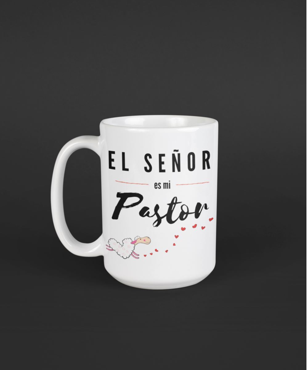 Taza de Café: El Señor es mi Pastor Coffee Mug Regalos.Gifts 
