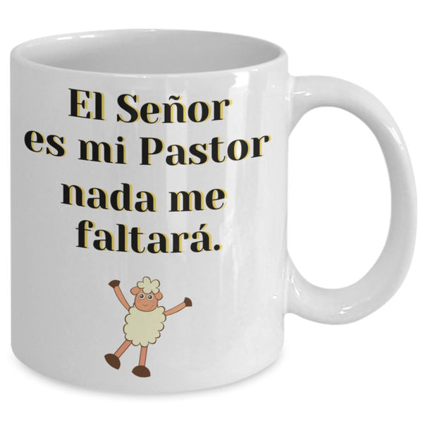 Taza de Café: El Señor es mi Pastor y nada me... Coffee Mug Regalos.Gifts 