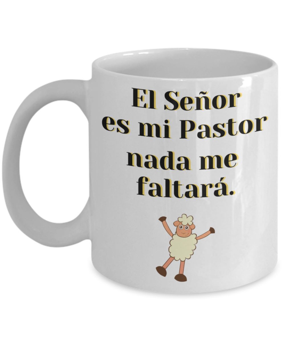 Taza de Café: El Señor es mi Pastor y nada me... Coffee Mug Regalos.Gifts 