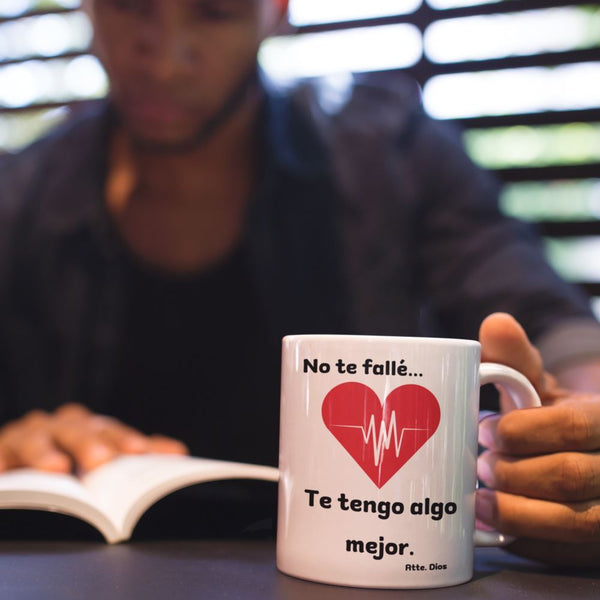 Taza de Café mensaje cristiano: No te fallé… Regalo ideal. Coffee Mug Regalos.Gifts 