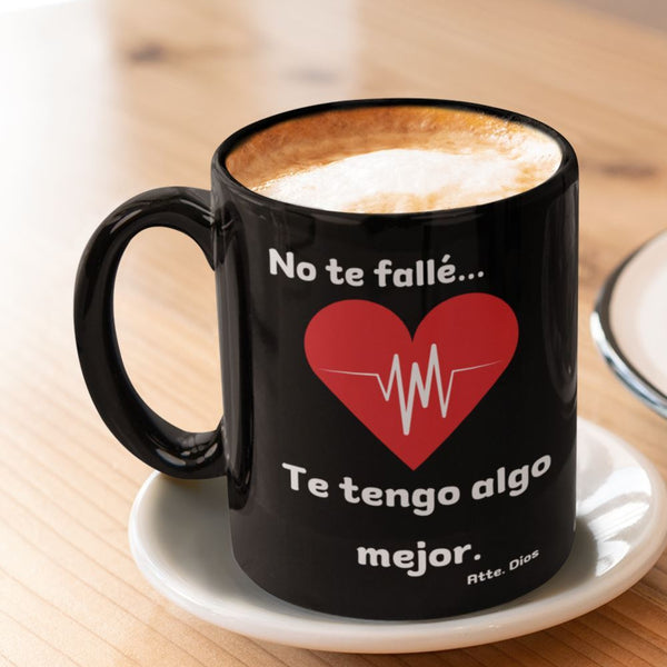 Taza de Café mensaje cristiano: No te fallé… Regalo ideal. Coffee Mug Regalos.Gifts 