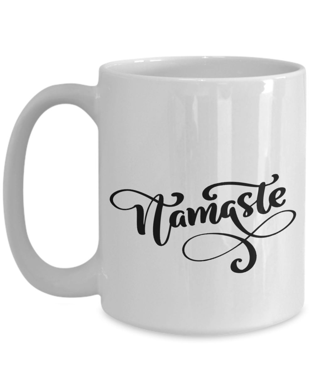 Taza de Café: Namaste Coffee Mug Regalos.Gifts 
