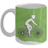 Taza de Café para apasionados de la Bicicleta con mensaje Cristiano: Todo lo puedo… Coffee Mug Regalos.Gifts 