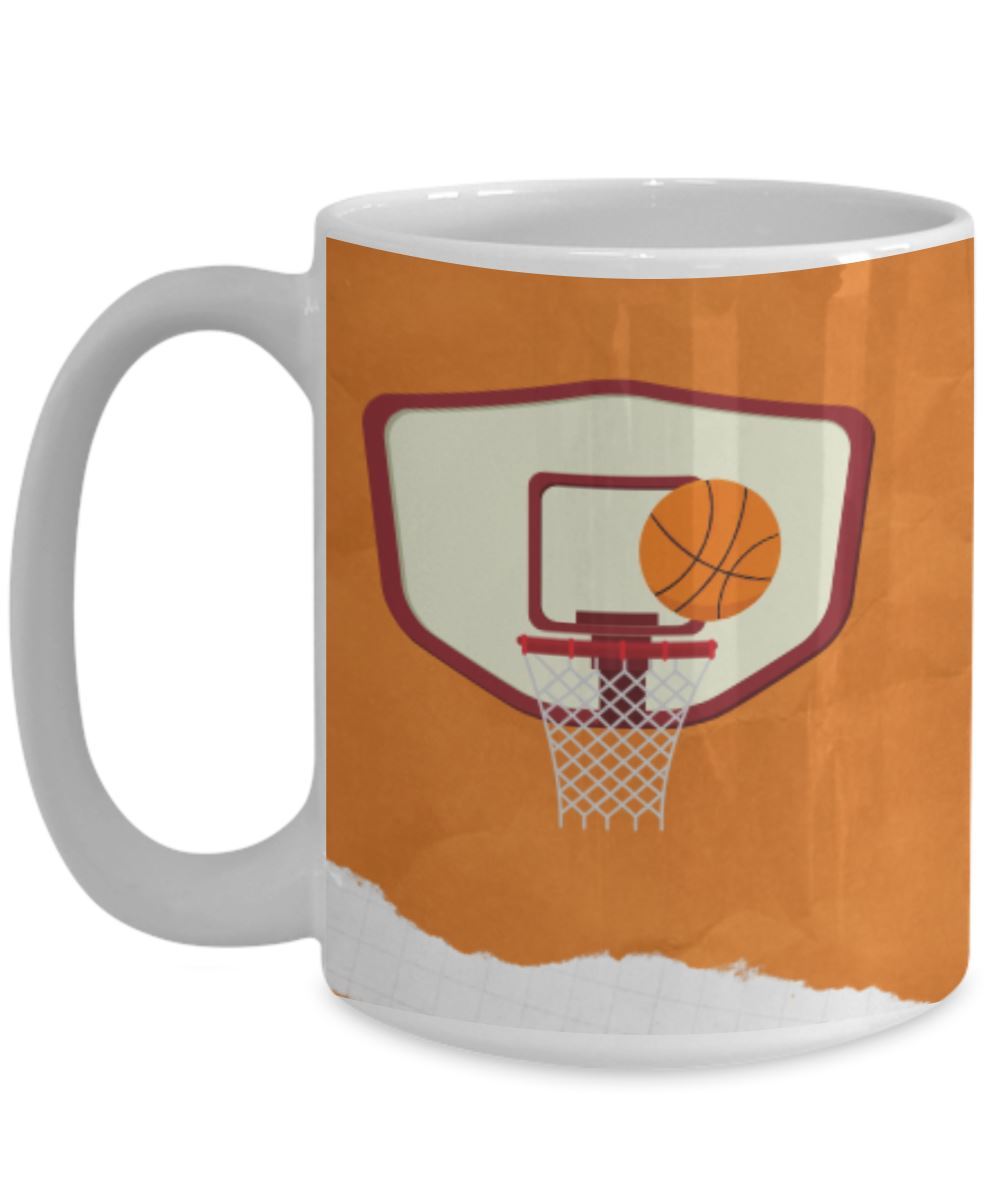 Taza de Café para apasionados del Basketball con mensaje Cristiano: Todo lo puedo… Coffee Mug Regalos.Gifts 