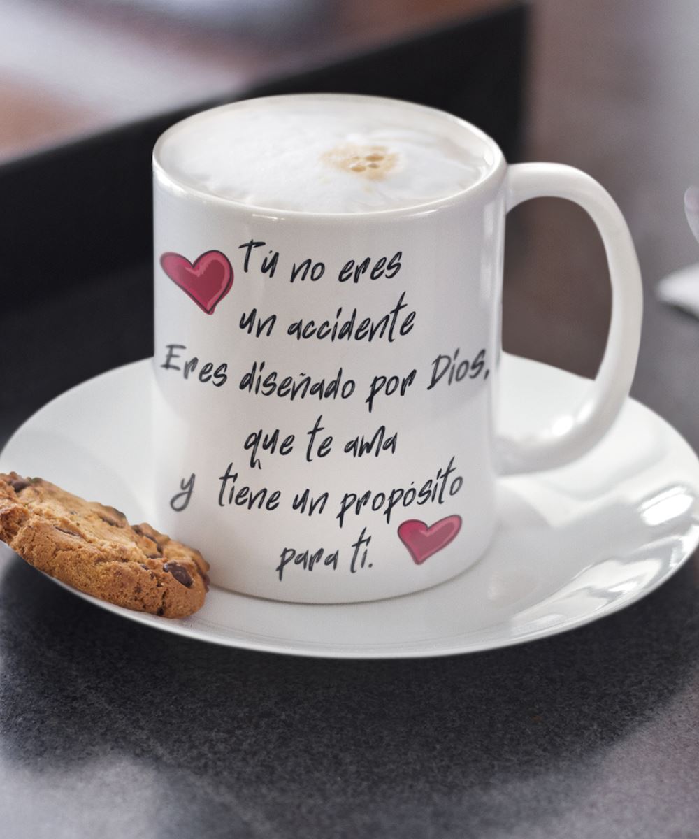 Taza de Café: Tú no eres un accidente Coffee Mug Regalos.Gifts 