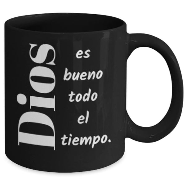 Taza: Dios es bueno Coffee Mug Regalos.Gifts 
