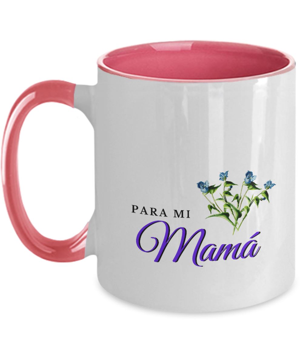 Taza dos Tonos para Día Madre: Para mi Mamá Coffee Mug Regalos.Gifts 