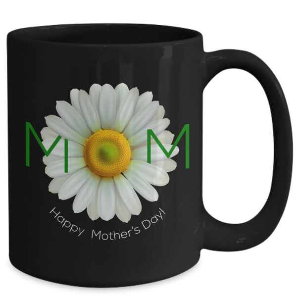 Taza Negra para Mamá: Happy Mother’s Day Coffee Mug Regalos.Gifts 15oz Mug Black 