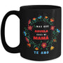 Taza Negra para Mamá: Más que Abuela eres mi MAMÁ. Coffee Mug Regalos.Gifts 15oz Mug Black 