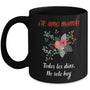 Taza Negra para Mamá: Te Amo mamá… Coffee Mug Regalos.Gifts 11oz Mug Black 