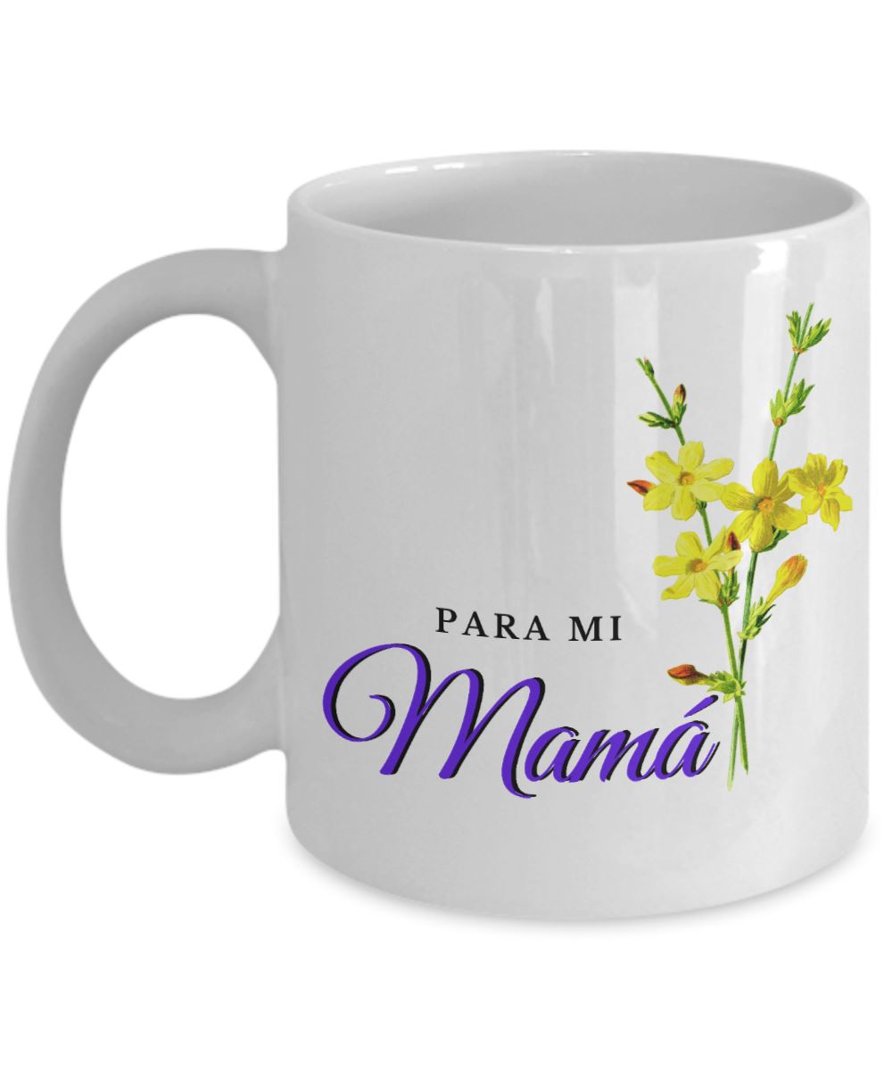 Taza para Día Madre: Para mi Mamá… Graciasss Coffee Mug Regalos.Gifts 11oz Mug White 