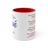 Taza para el mejor Papá del Mundo - Taza para café, 11oz con color Mug Printify Red 11oz 