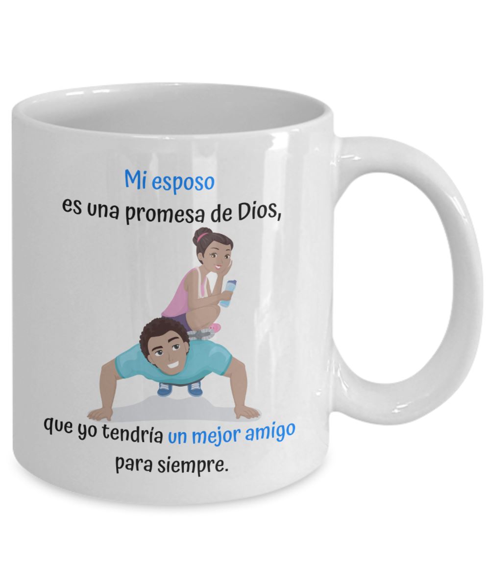 Taza para esposo: Mi esposo es una promesa Coffee Mug Regalos.Gifts 