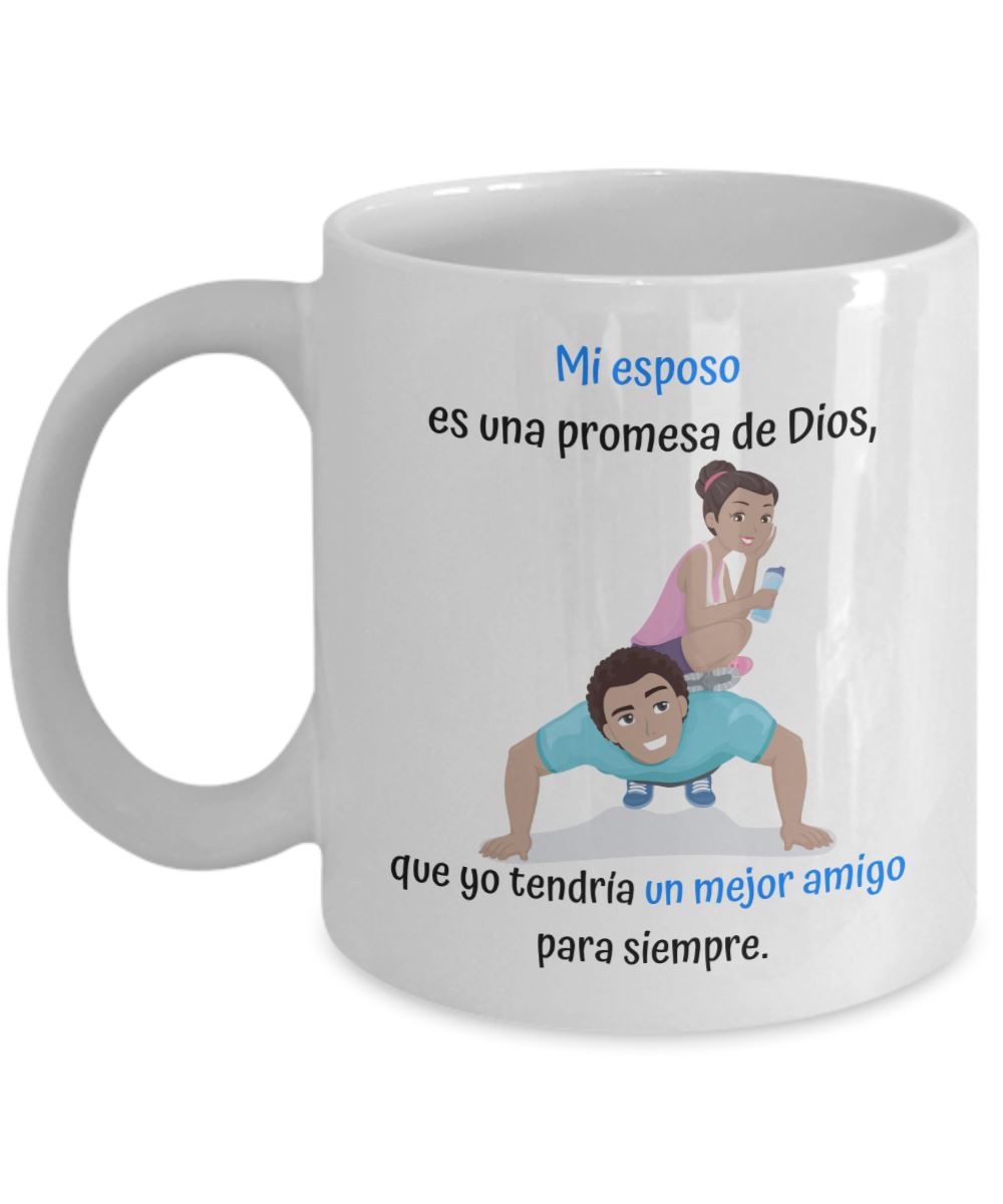 Taza para esposo: Mi esposo es una promesa Coffee Mug Regalos.Gifts 11oz Mug White 