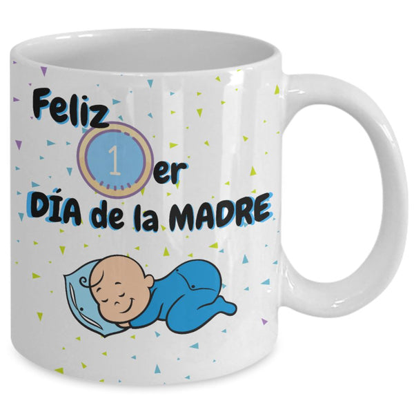 Taza para Mamá: Feliz 1er Día de la Madre Coffee Mug Regalos.Gifts 