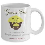 Taza Para Mamá: Gracias Dios, por darme a la Mejor mamá del Mundo Coffee Mug Regalos.Gifts 