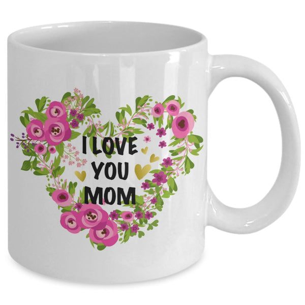 Taza Para Mamá: I Love you Mom Coffee Mug Regalos.Gifts 