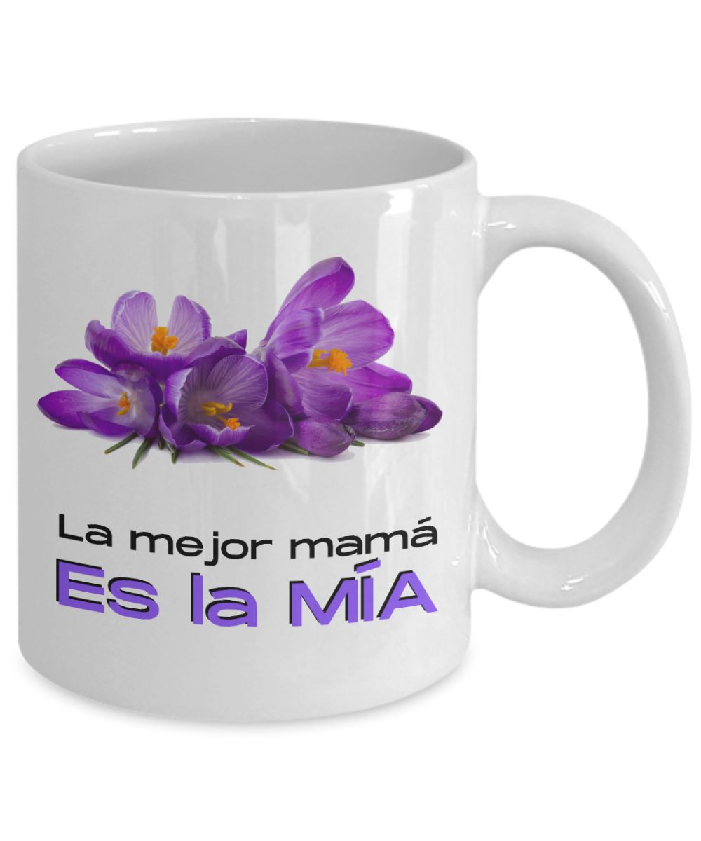 Taza para Mamá: La Mejor Mamá es la mía Coffee Mug Regalos.Gifts 