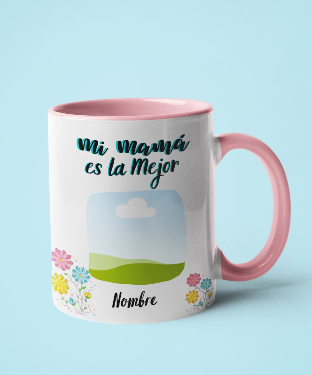 Taza para Mamá Personalizada: Mamá… Sin ti mi vida simplemente hubiera sido Imposible… Coffee Mug Regalos.Gifts 